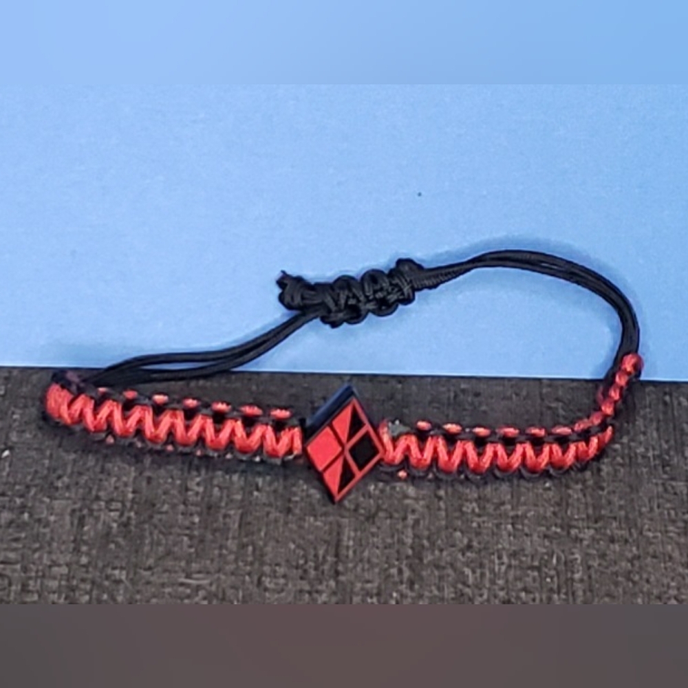 Harley Quinn Adjustable Bracelet